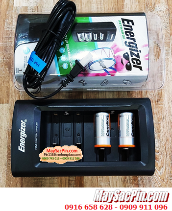 Energizer CHFC _Bộ sạc 4viên pin trung C 1.2v -Kèm sẳn 2 Pin sạc Camelion NH-C2500BP2 (C2500mAh-1.2v)